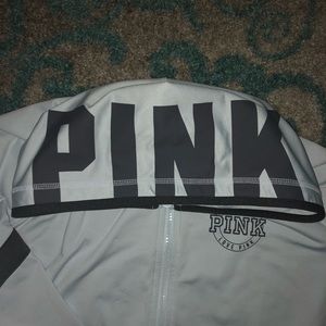 Pink zip up hoodie